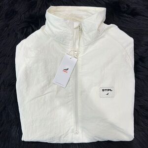STAPLE PIGEON Quarter Zip White | Size L | NWT